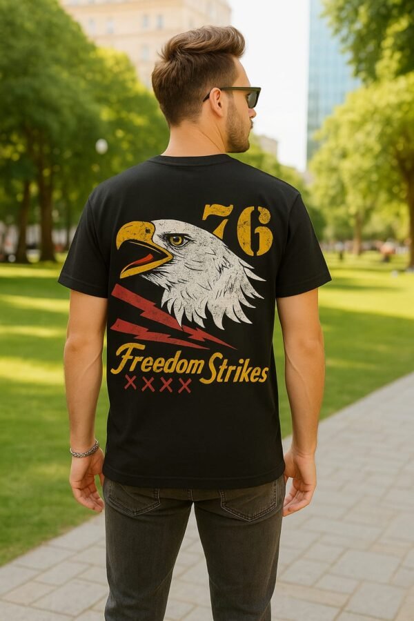 Freedom Strikes – Unisex Oversized T-Shirt