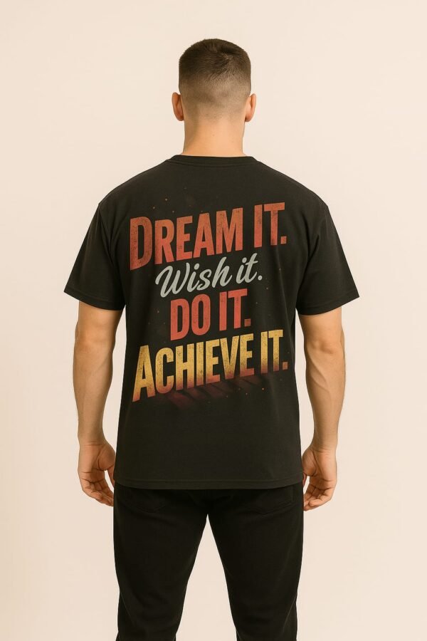 Dream It. Wish It. – Unisex Oversized T-Shirt