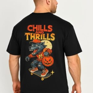 Chills and Thrills – Unisex Oversized T-Shirt