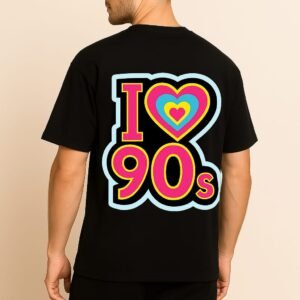 I Love 90s – Unisex Oversized T-shirt