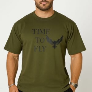Time to Fly - Unisex Oversized T-Shirt