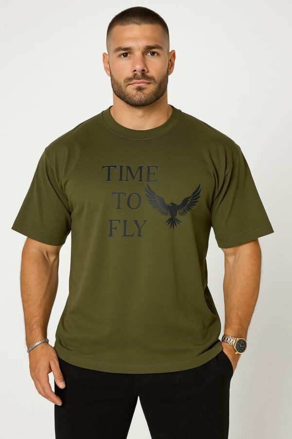 Time to Fly - Unisex Oversized T-Shirt