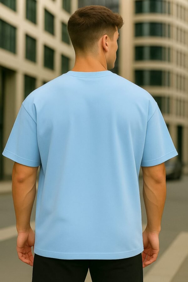 Boston Light Blue – Unisex Oversized T-Shirt