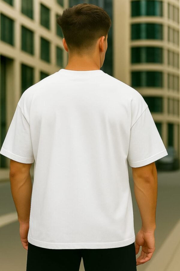 Boston White – Unisex Oversized T-Shirt