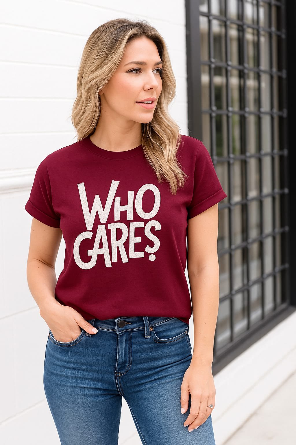 Who Cares – Unisex Regular Fit T-Shirt