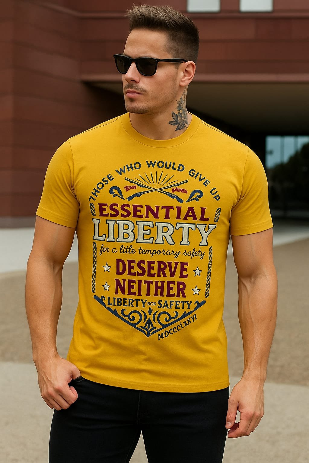 Essential Liberty – Unisex Regular Fit T-Shirt
